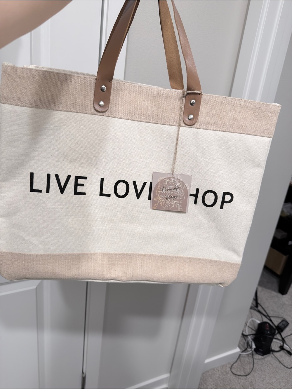 Canvas Shopping Bag